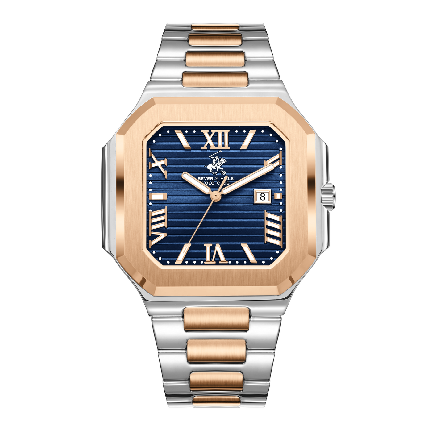 Beverly Hills Polo Club Men's Stainless Steel Watch BP3845X.590