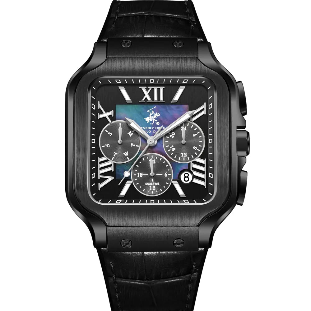 Beverly Hills Polo Club BP3854X.651 Leather Band Men Watch
